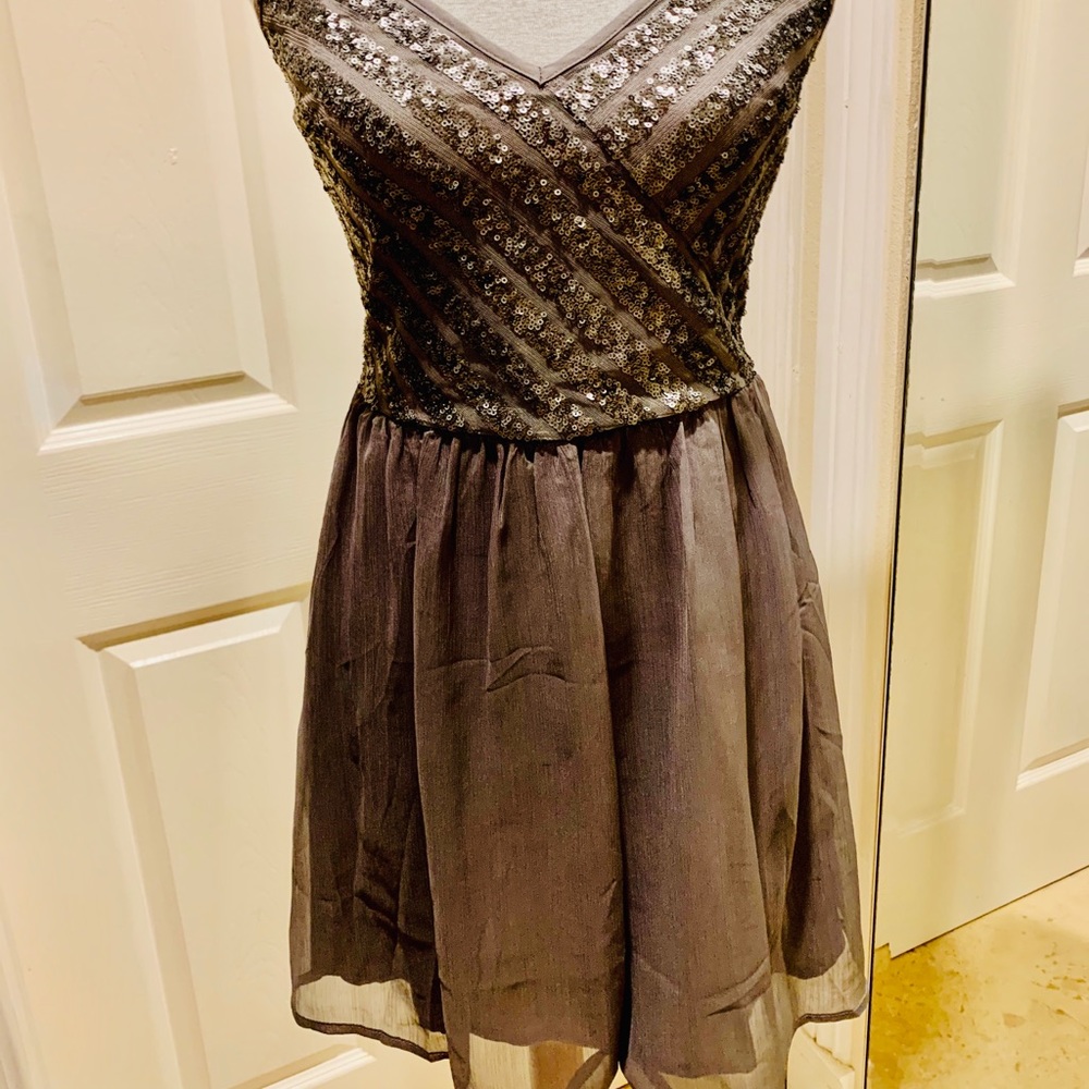 Hollister dress sequin details